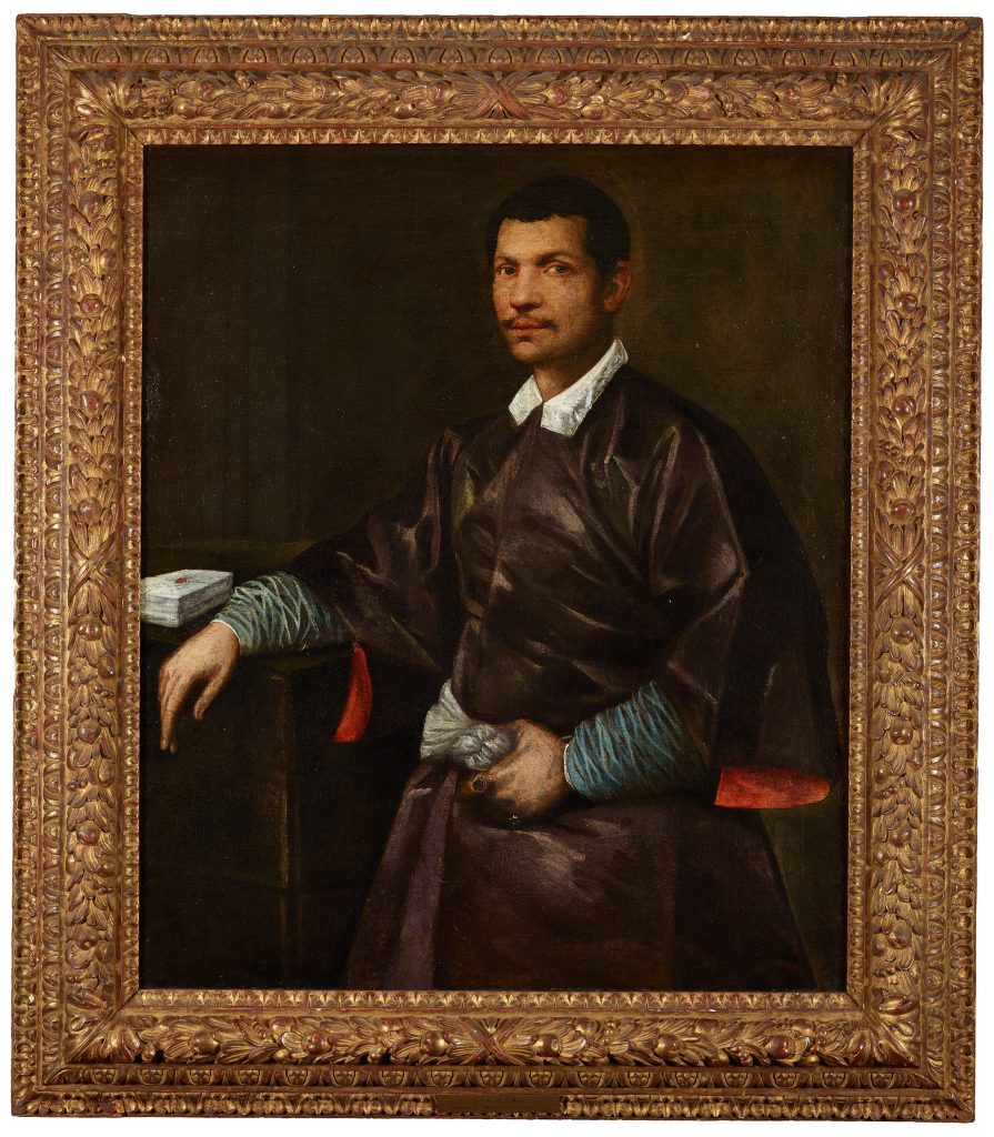 Domenico Tintoretto ritratto di moro new york morgan library collection